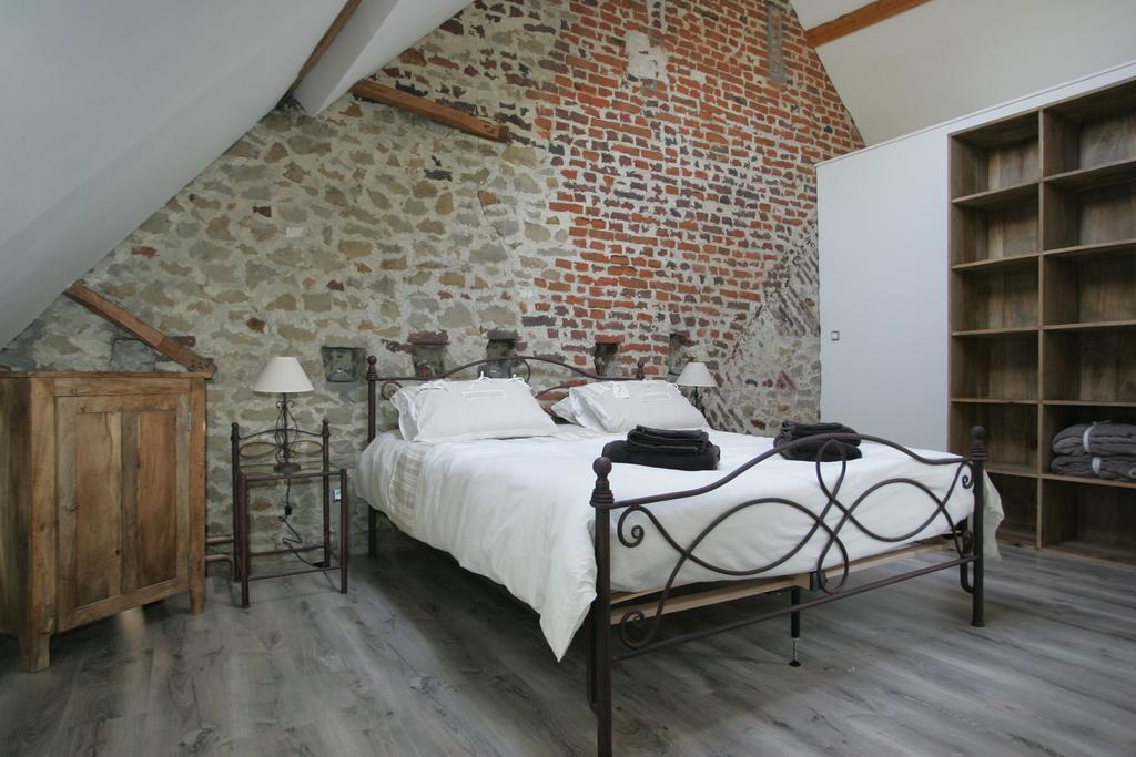 Aux Charmes De La Campagne Villa Hautrage Kültér fotó